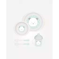 Saro Conjunto de loiça para micro-ondas de 5 peças Pocket weet & Fun