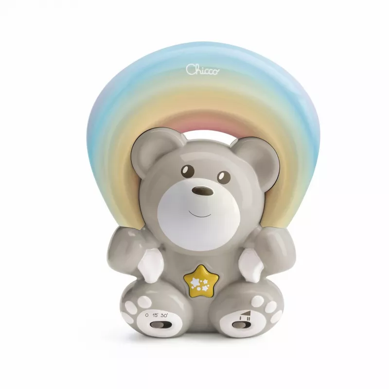 Urso de peluche projetor Chicco Rainbow