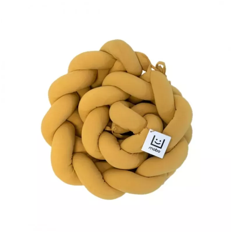 Trenza Mobo Protector de Cuna Algodón 180 cm