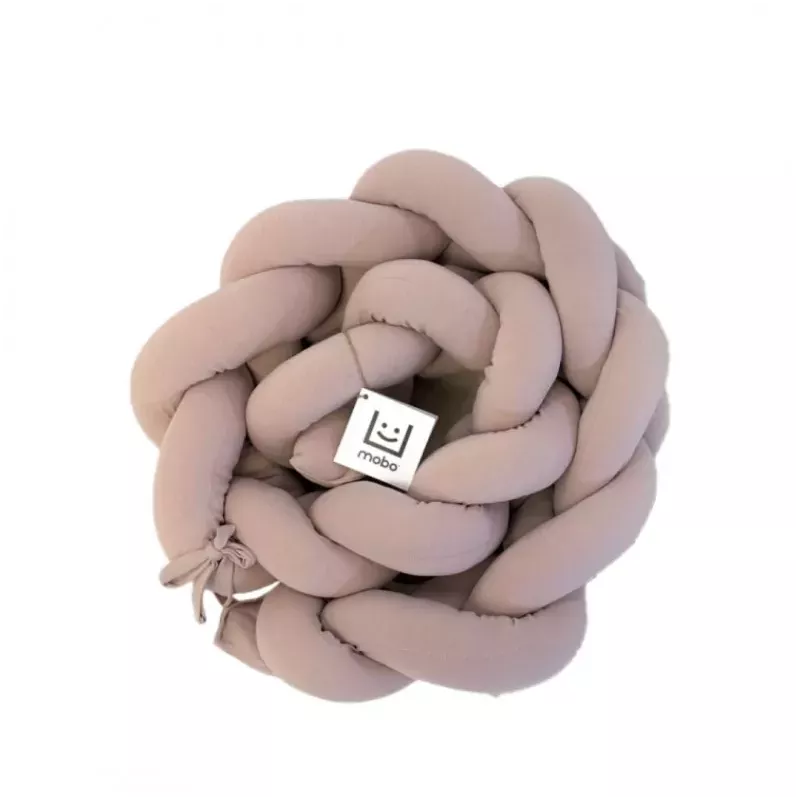 Cobertura de berço de algodão Trenza Mobo 210 cm