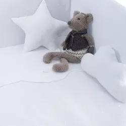 Colcha y Protector de cuna 140x70 Uzturre Adriana