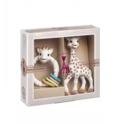 O meu primeiro conjunto Sophie la girafe + anel de dentição para colorir