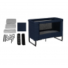 Berço co-leito Casualplay De berço de cabeceira 120x60 + Kit de extensão para mini berço