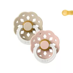 2 BIBS Chupetas Boheme Nocturnas Redondas 0-6m