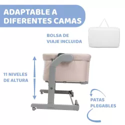 Mini berço co-sleeping Chicco Next2Me MAGIC EVO com Baby Monitor Zen Premium