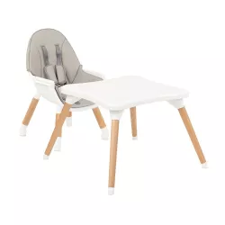 Trona de madera Kikka Boo MULTI 3 en 1 convertible en pupitre