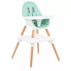 Cadeira alta Evolutive Kikka Boo MULTI 3 em 1 com talheres de silicone