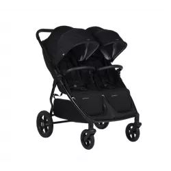 Mast Twin Stroller M TWIN X2 Guiador ajustável com 2 alcofas para 2 irmãos