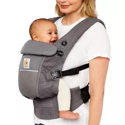 Mochila Portabebé Ergobaby ADAPT SoftFlex Mesh con vajilla de silicona