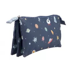 Estuche 3 Compartimentos Tutete The Martians Personalizable