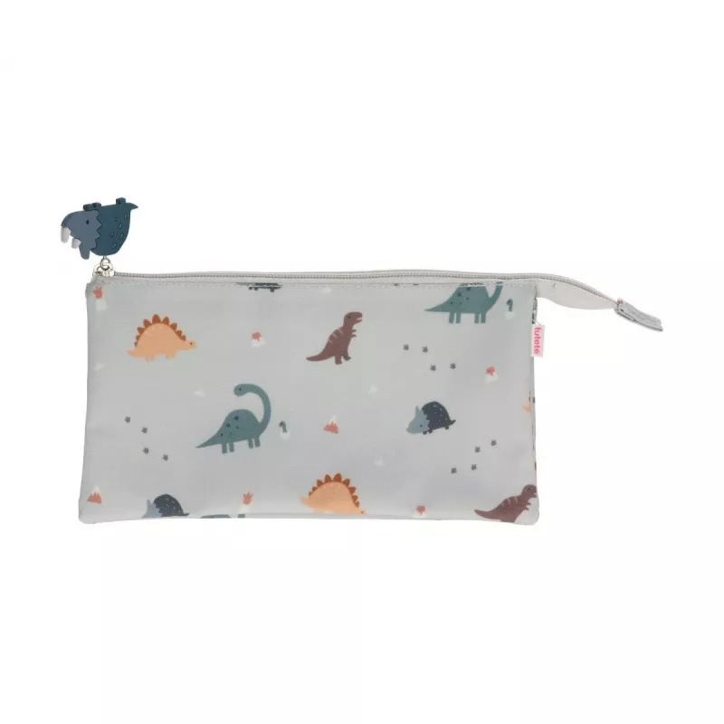 Estuche 3 Compartimentos Tutete Dinos World Personalizable Estuche 3 Compartimentos Tutete Dinos World Personalizable