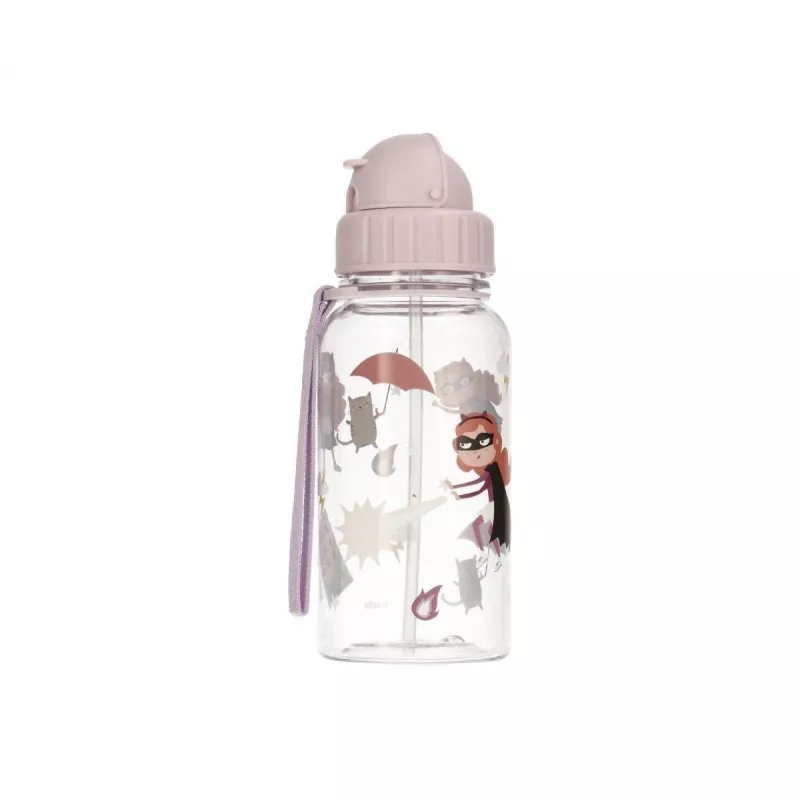 Botella Tutete Plástico Fantastic Girl Personalizable