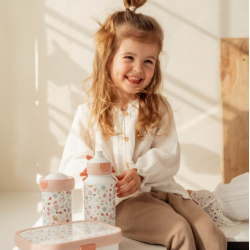 Botella Campus Pop-Up Little Dutch Flores y Mariposas