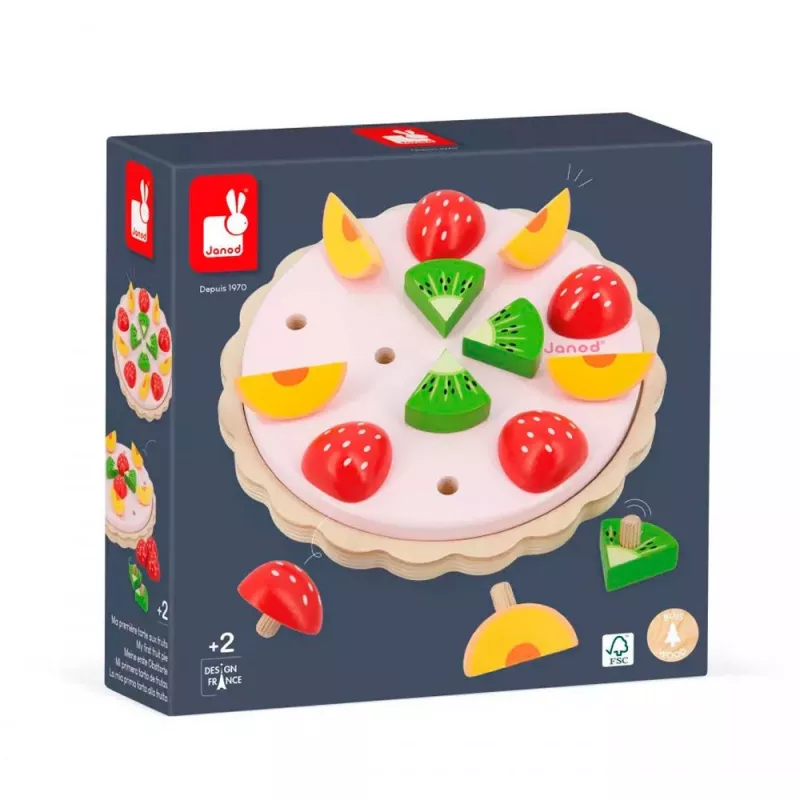 O meu primeiro bolo de frutas Janod