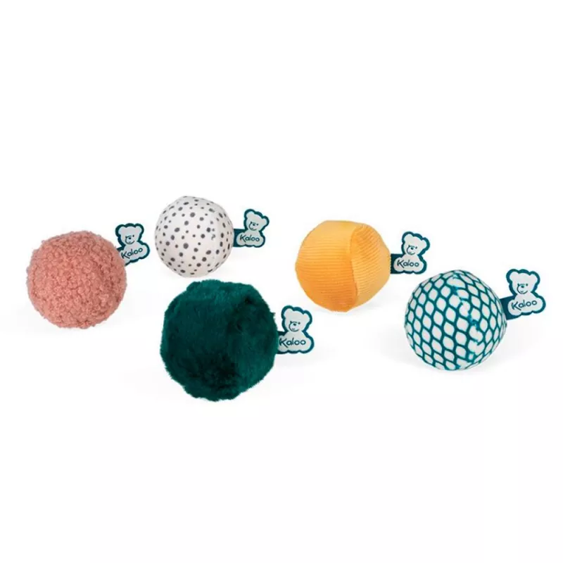 Bolas sensoriais macias Kaloo para bebés