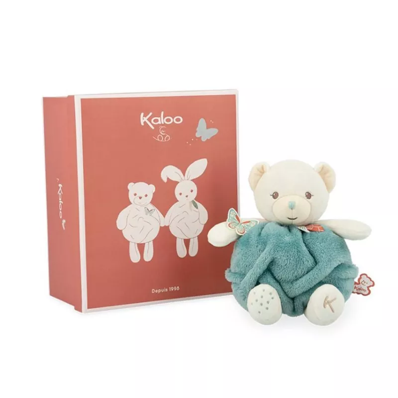 Bolha de amor em peluche Kaloo Urso verde