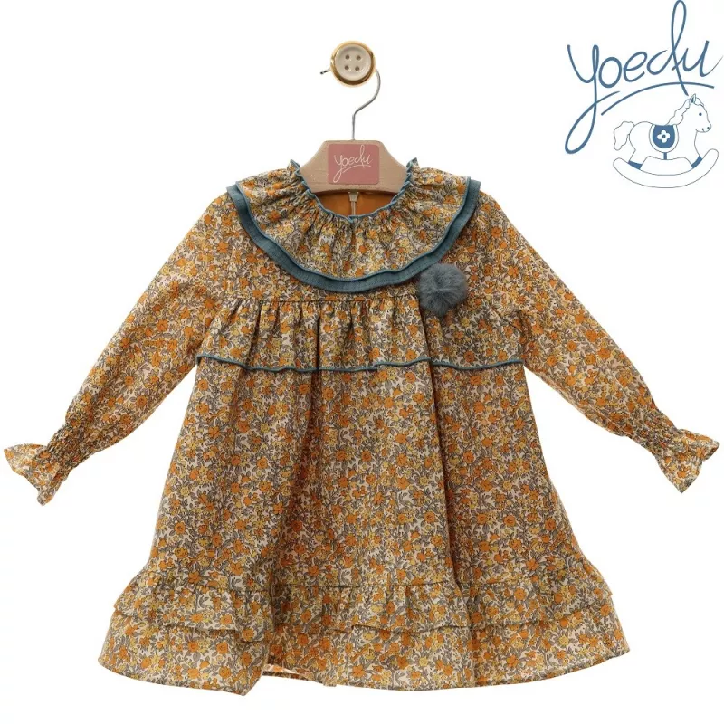 Vestido de criança Yoedu Simba