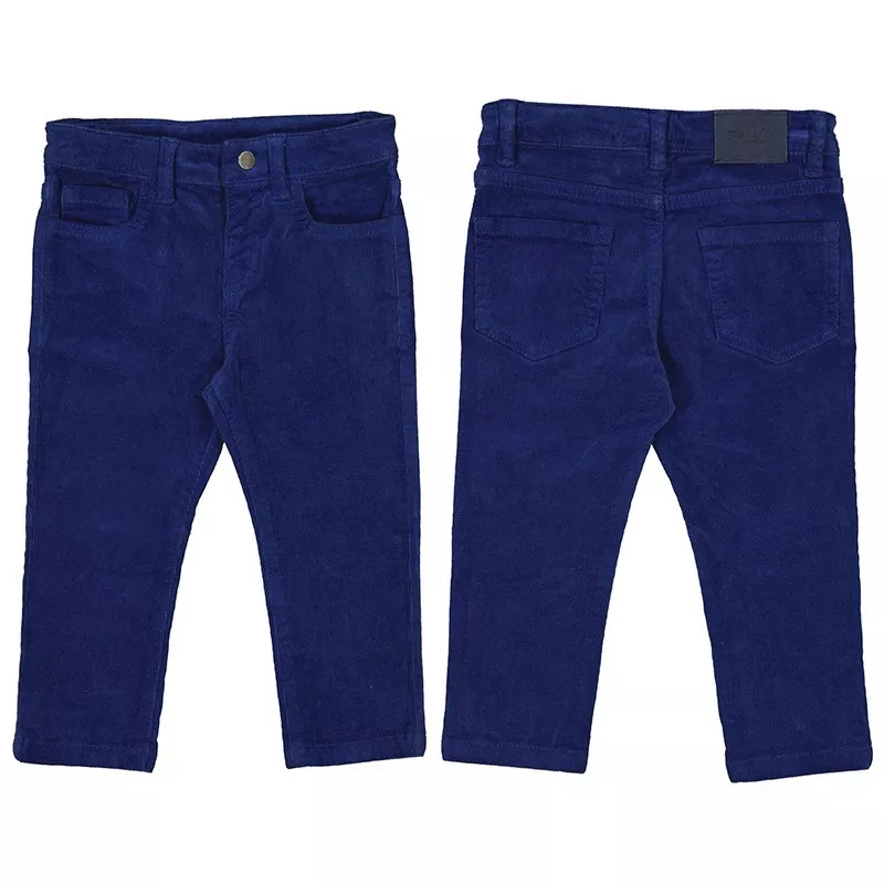 Calças de bombazina Mayoral basic slim fit