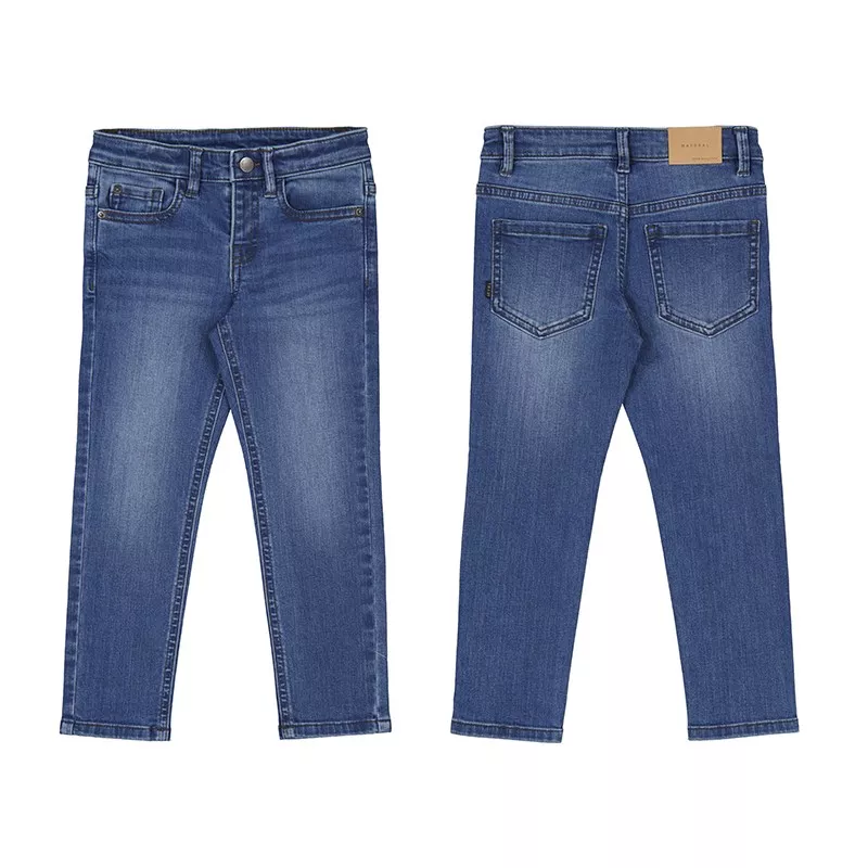 Calças de ganga Mayoral calças de ganga básicas slim fit