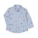 Camisa Mayoral manga larga estampada