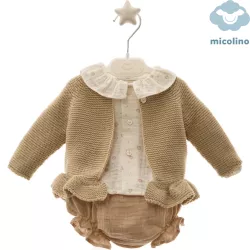 Conjunto de 3 peças Micolino Dixie