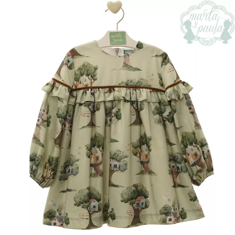 Vestido infantil Marta y Paula Giulio