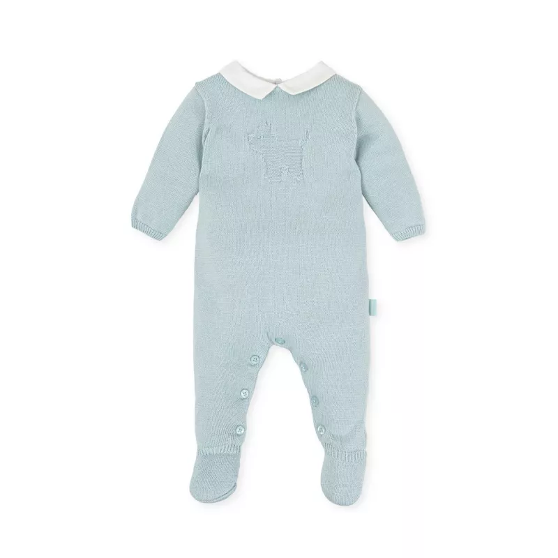 Fato de treino em tricot Tutto Piccolo Aguarela