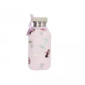 Garrafa Tutete Aço com tampa personalizável Fantastic Girl 500ml