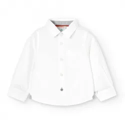 Camisa Oxford Boboli manga comprida
