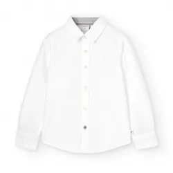 Camisa Oxford Boboli manga comprida