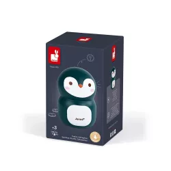 Hucha de madera Janod Pingüino