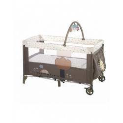 Cuna de viaje Jane Duo level con Peluches
