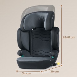 Silla Auto Kinderkraft XPAND 2 I-Size con protector de asiento