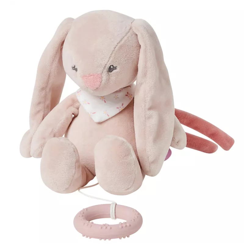 Coelho de peluche musical Nattou Pomme