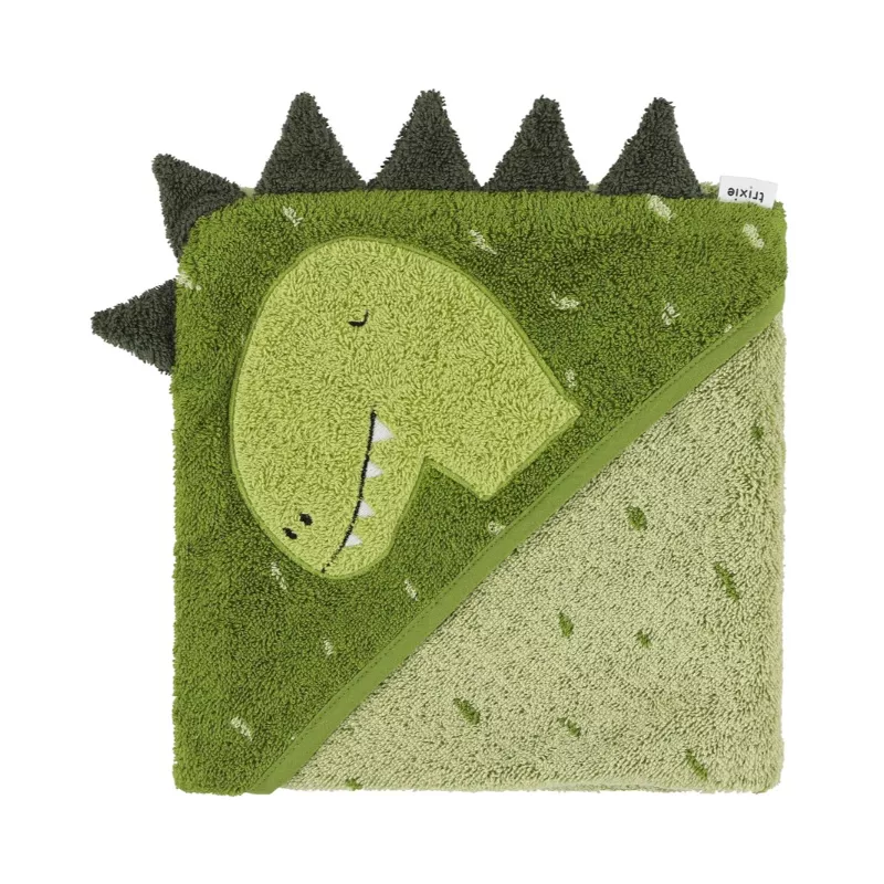 Toalha Toalha de banho Trixie com algodão orgânico Mr. Dino 75x75