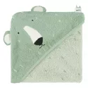 Toalha de banho Trixie com algodão orgânico Mr. Polar Bear 75x75