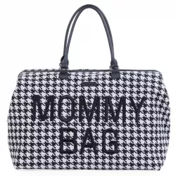 Childhome MOMMY BAG Pata de Gallo Bolsa de maternidade