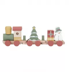 Tren apilable Little Dutch Navideño