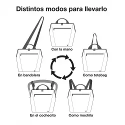 Bolso Cambiador Nikidom Convertible