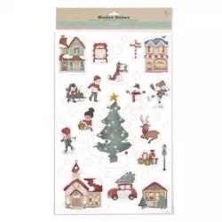Autocolantes para janelas Little Dutch Natal