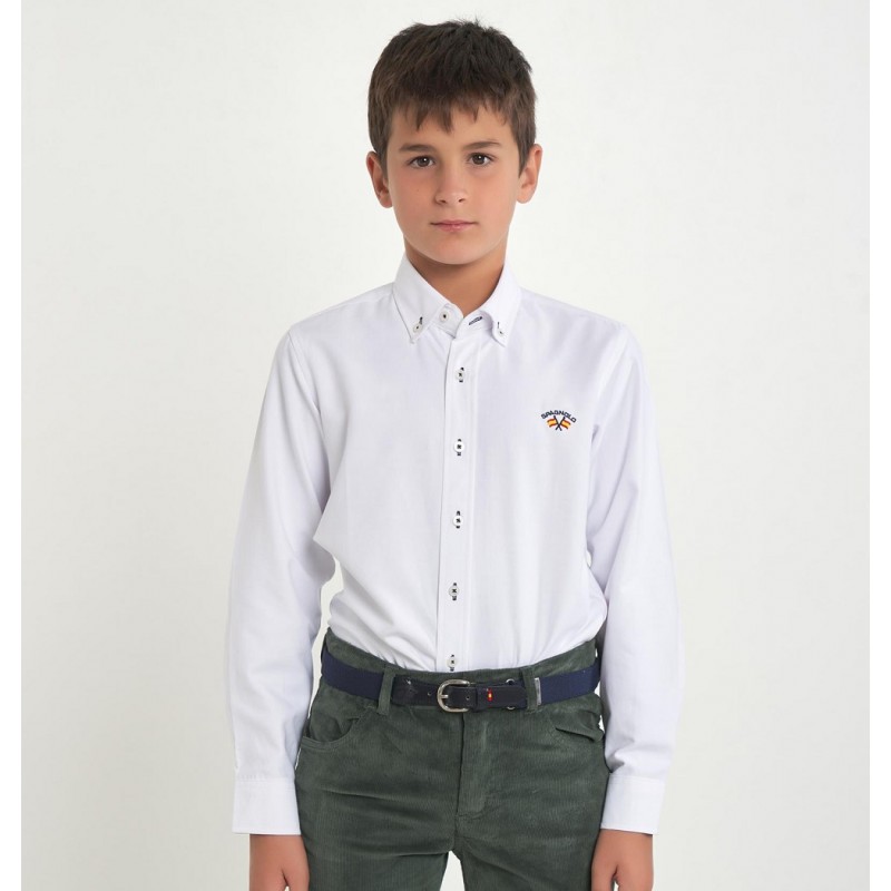 Camisa Spagnolo Oxford Liso