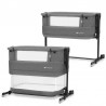 Mini berço co-sleeping Kinderkraft NESTE GROW com 2 alturas
