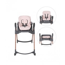  Silla alta de gancho, silla de mesa con clip con asiento de  alimentación de almacenamiento plegable y plano, se fija a la silla de mesa  rápida para el hogar y viajes (