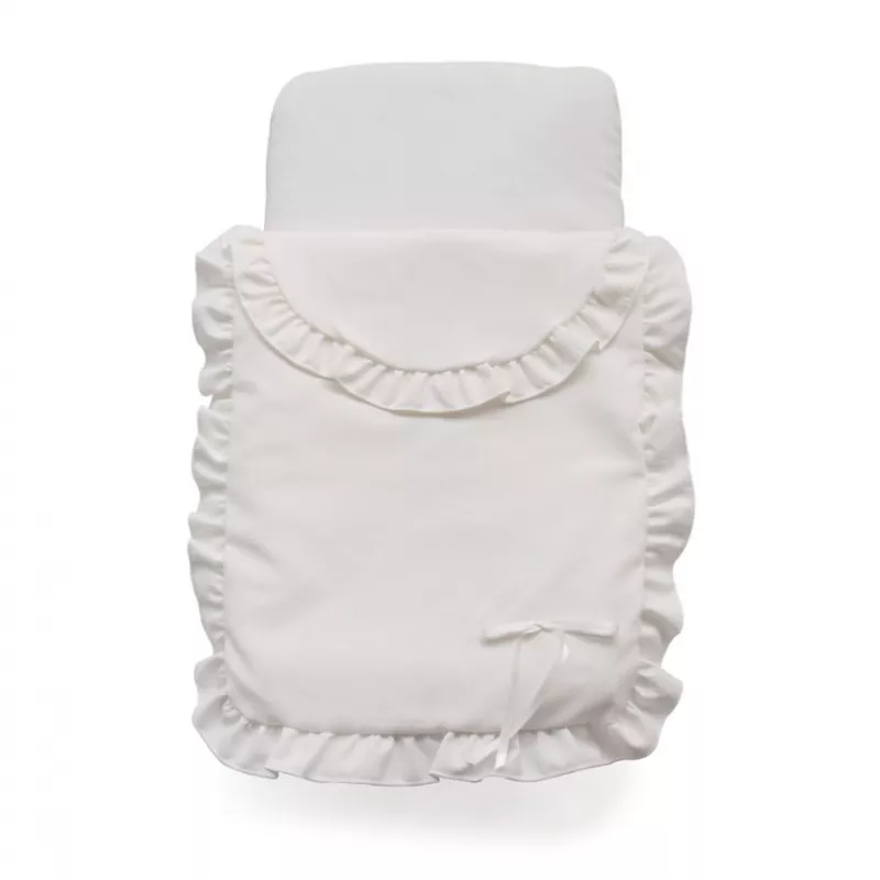 Saco Bebelux Piqué Nido Bege