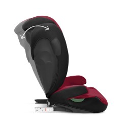 Cadeira auto Summer Pack Summer Pack Cybex Solução B3 i-Fix com cobertura