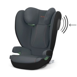 Cadeira auto Summer Pack Summer Pack Cybex Solução B3 i-Fix com cobertura