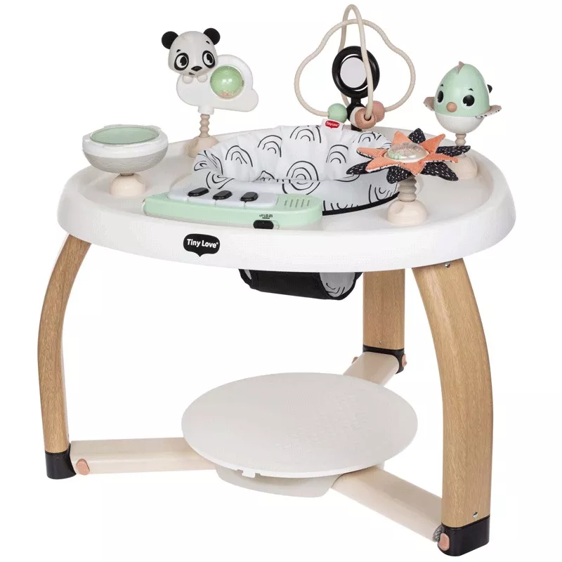 Mesa actividades Tiny Love Blanco y Negro Crioh