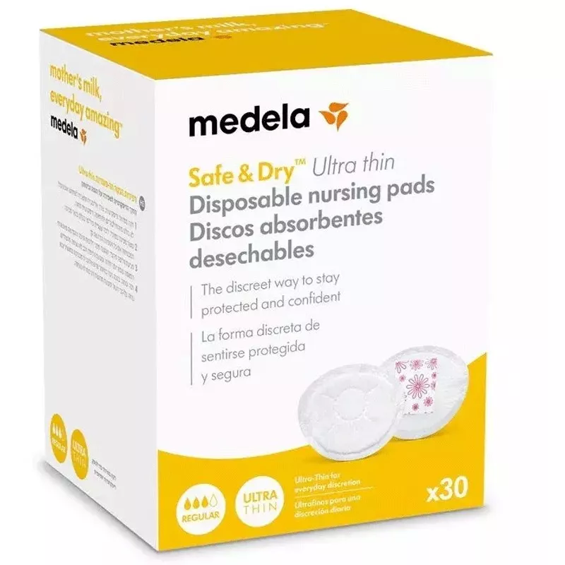 Pensos absorventes descartáveis Medela Safe & Dry 30 pcs