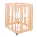 Mini-berço oval « Alondra » da Madera Crea Uno Nomad