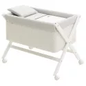 Mini berço para tesouras em madeira Cambrass Magia Cinzento/Branco